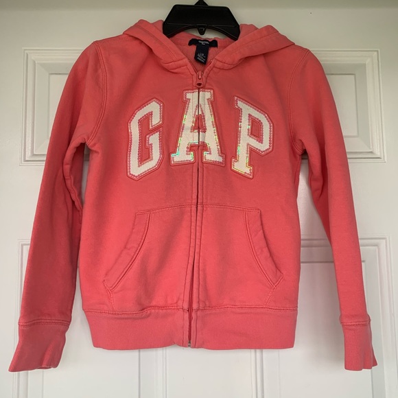 GAP Other - Gap Kids Hooded Jacket in Coral - size Medium